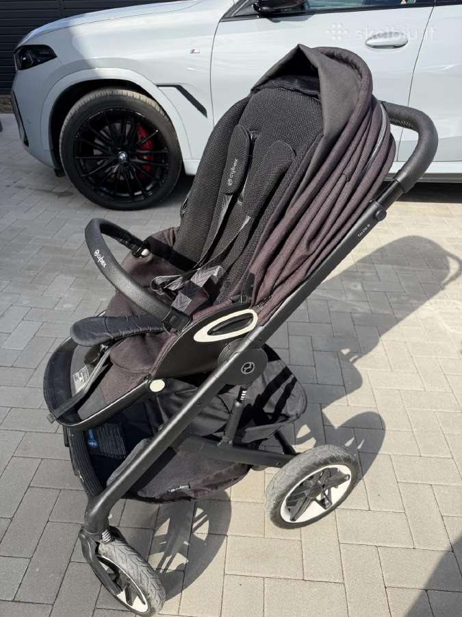 Parduodamas geros būklės sportinis Cybex vežimėlis - nuotraukos Nr. 19