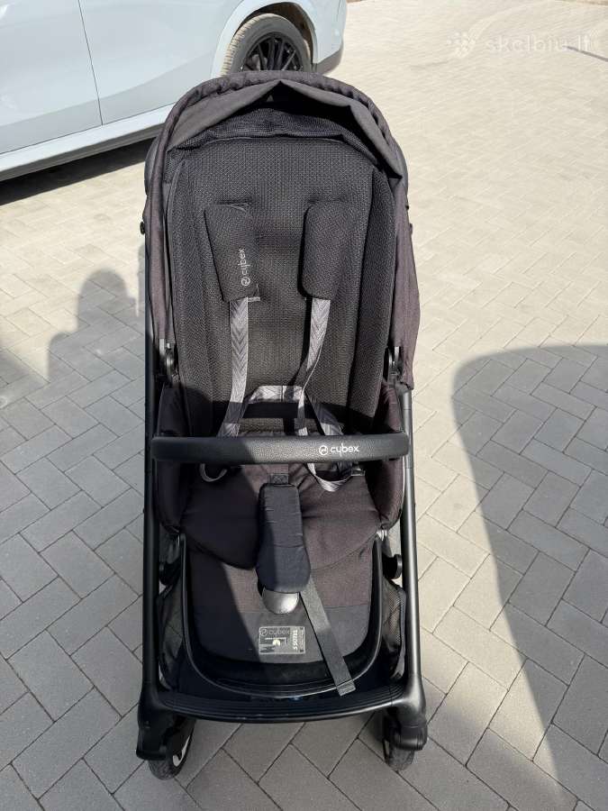 Parduodamas geros būklės sportinis Cybex vežimėlis - nuotraukos Nr. 21