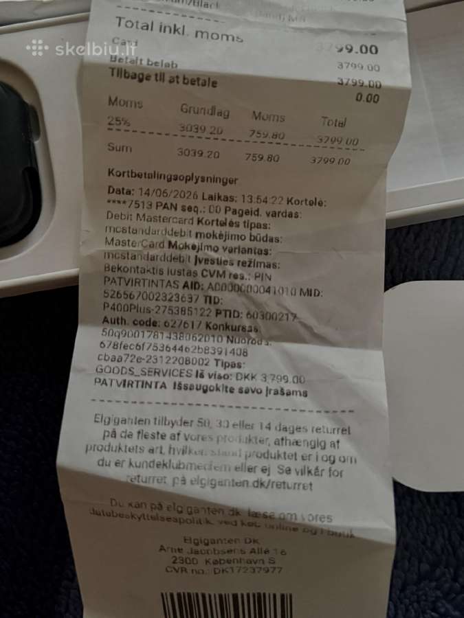 Apple Watch Series 11 GPS 46mm - nuotraukos Nr. 5