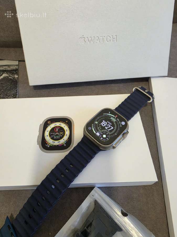 Puikios bukles Apple Watch ultra 1 su priedais - nuotraukos Nr. 2