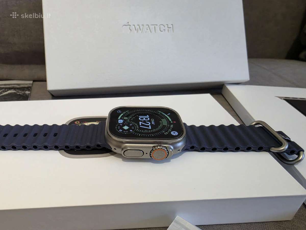 Puikios bukles Apple Watch ultra 1 su priedais - nuotraukos Nr. 3