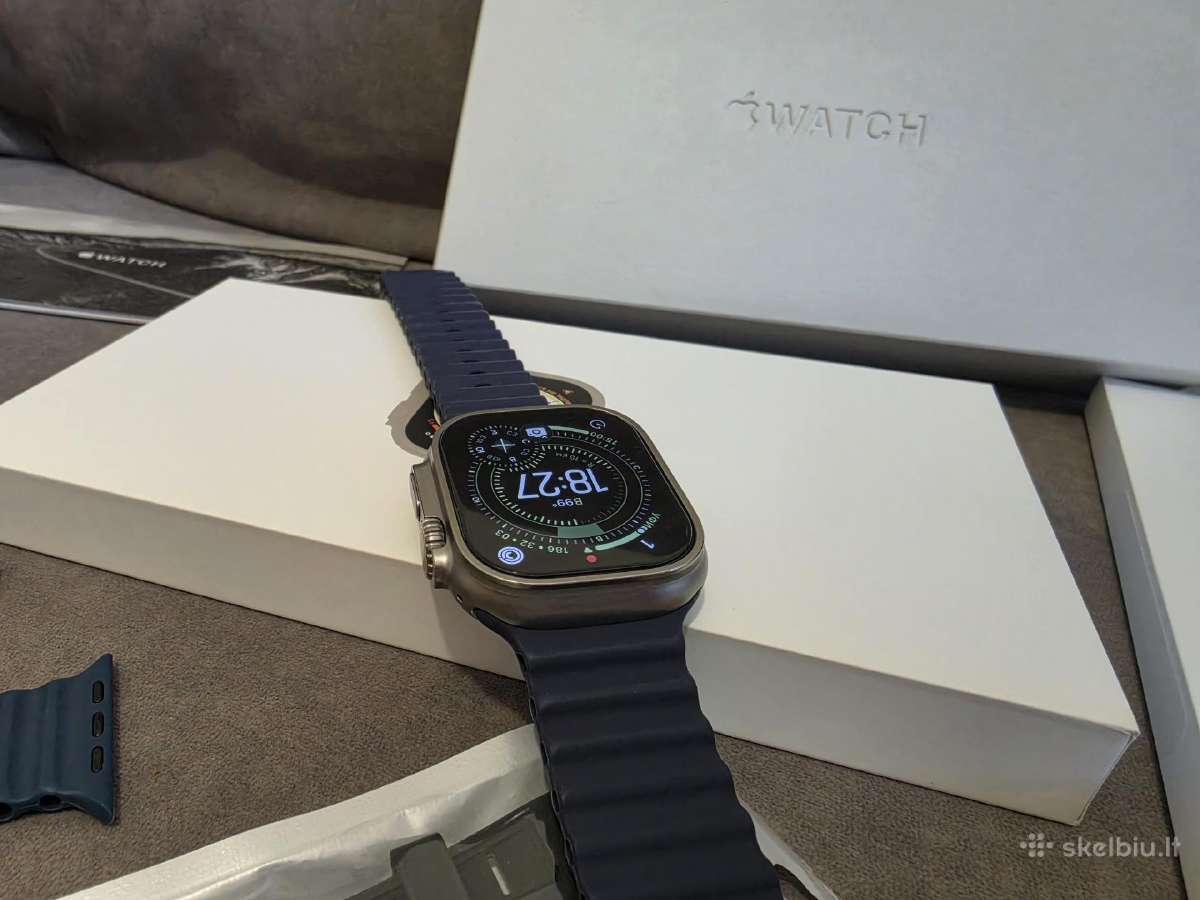 Puikios bukles Apple Watch ultra 1 su priedais - nuotraukos Nr. 4
