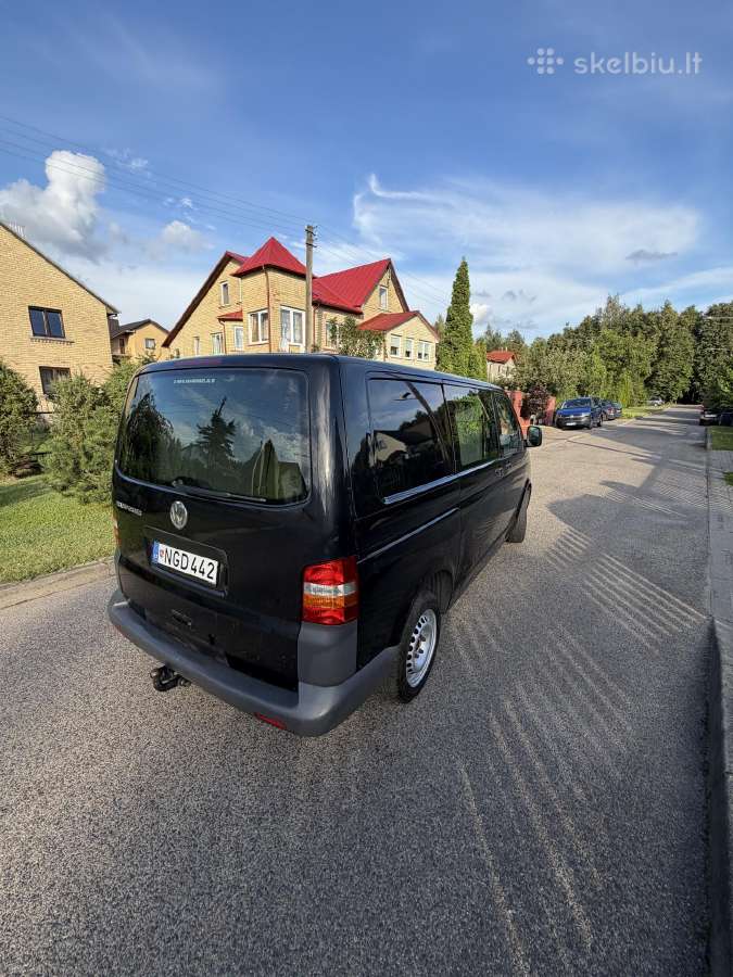 VW Transporter 2008 1.9 Tdi Double Cab 6 vietų - nuotraukos Nr. 2