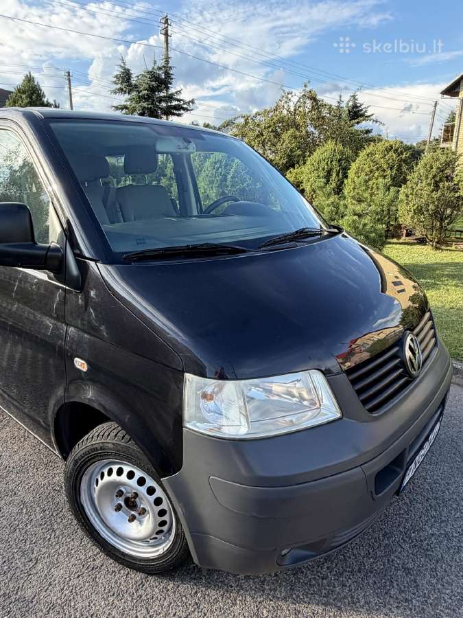 VW Transporter 2008 1.9 Tdi Double Cab 6 vietų - nuotraukos Nr. 3