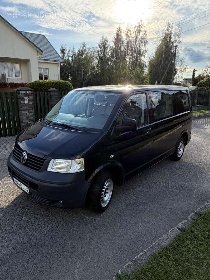 VW Transporter 2008 1.9 Tdi Double Cab 6 vietų - nuotraukos Nr. 4