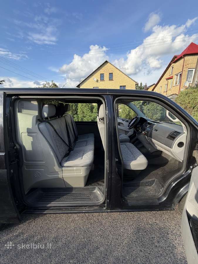 VW Transporter 2008 1.9 Tdi Double Cab 6 vietų - nuotraukos Nr. 7