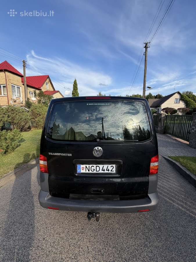 VW Transporter 2008 1.9 Tdi Double Cab 6 vietų - nuotraukos Nr. 10