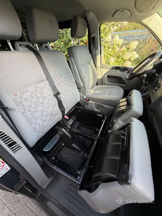 VW Transporter 2008 1.9 Tdi Double Cab 6 vietų - nuotraukos Nr. 14