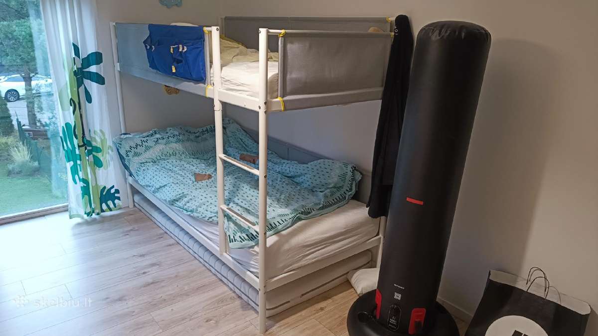 Ikea Vitval dviaukštė lova su 2 čiužiniais - nuotraukos Nr. 2