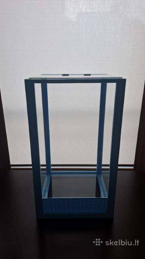 Terariumas 25x25x45cm (mėlynas) - nuotraukos Nr. 2