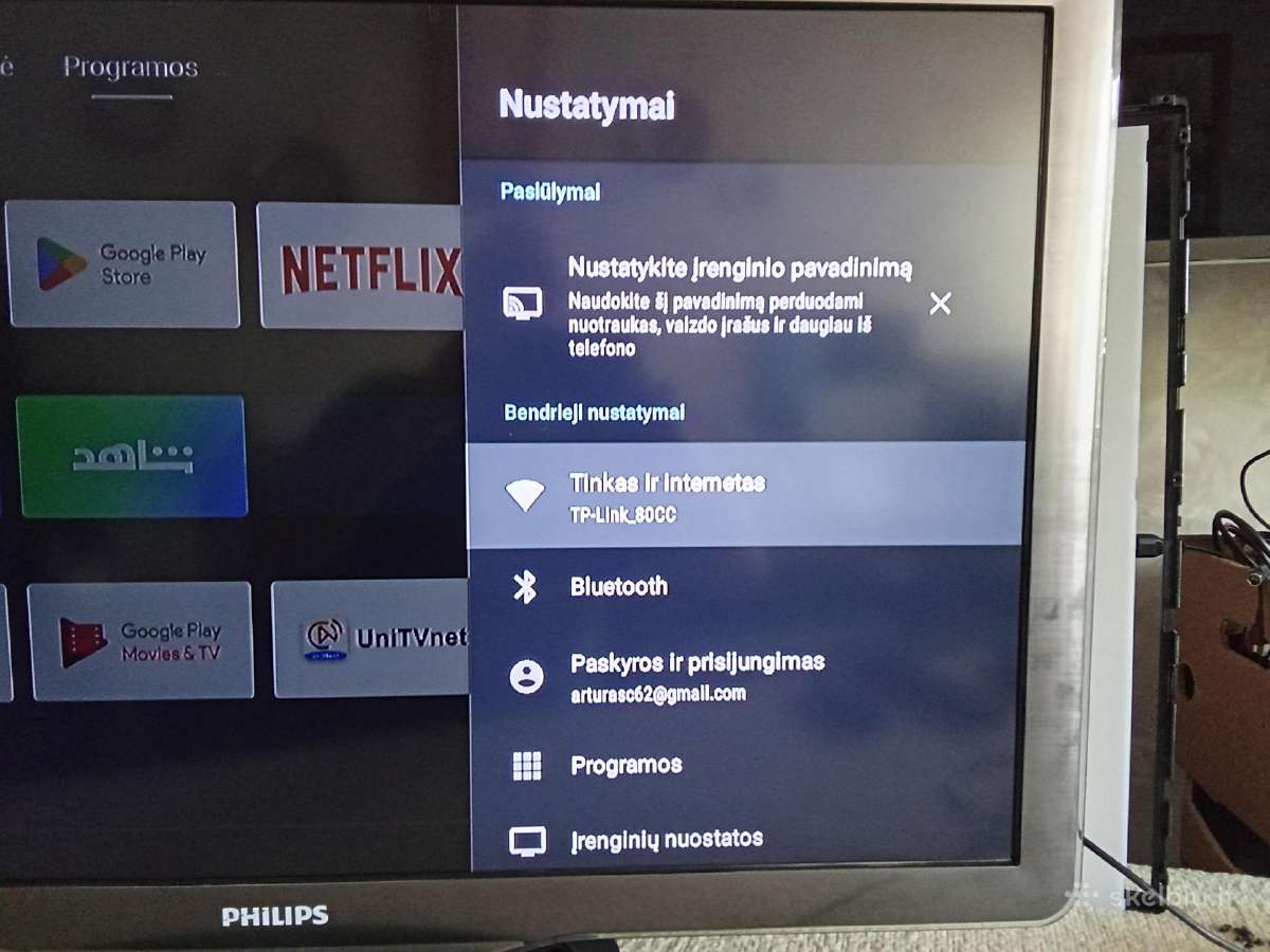 Android LED TV 94cm - nuotraukos Nr. 21