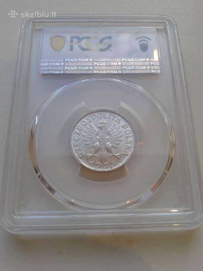 Lenkiškas 1 zlotas 1925m. - nuotraukos Nr. 9