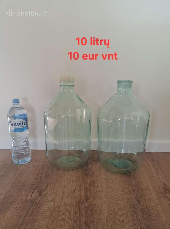 Stiklinės taros 5 ir 10 litrų - nuotraukos Nr. 2