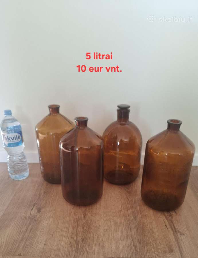 Stiklinės taros 5 ir 10 litrų - nuotraukos Nr. 3