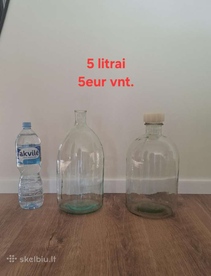 Stiklinės taros 5 ir 10 litrų - nuotraukos Nr. 4