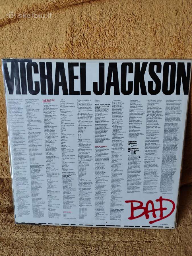 Michael Jackson Bad - nuotraukos Nr. 2