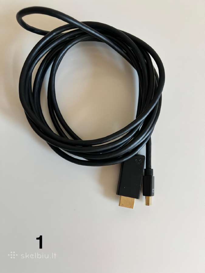 Laidai monitoriams (Hdmi, thunderbolt ir kt.) - nuotraukos Nr. 2