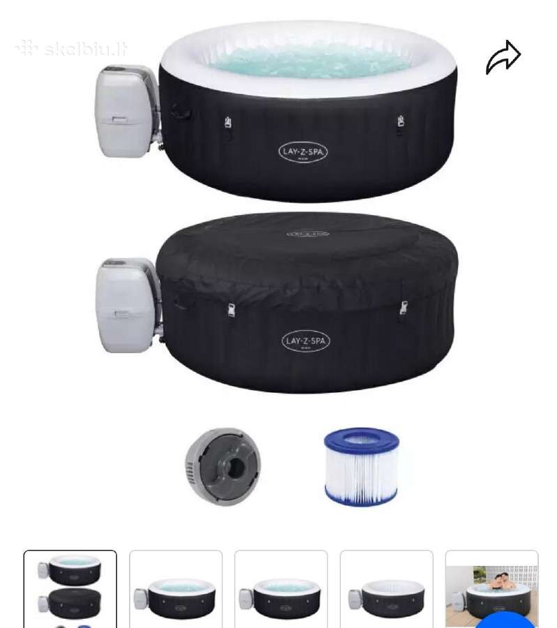 Masažinis baseinas Bestway Lay-z-spa Miami - nuotraukos Nr. 6