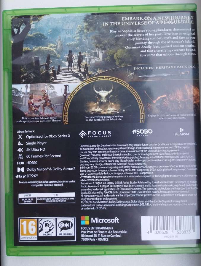 Resonance: A Plague Tale Legacy, Xbox Series X - nuotraukos Nr. 2