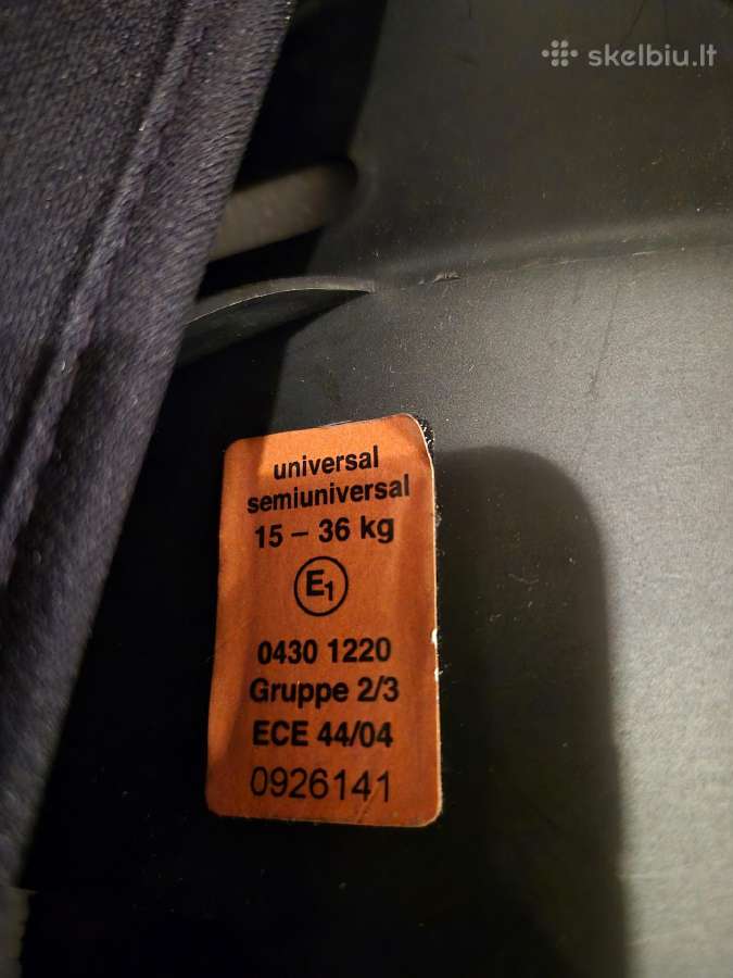 Auto kėdutė Recaro Monza Nova 2 Seatfix 15-36kg - nuotraukos Nr. 3