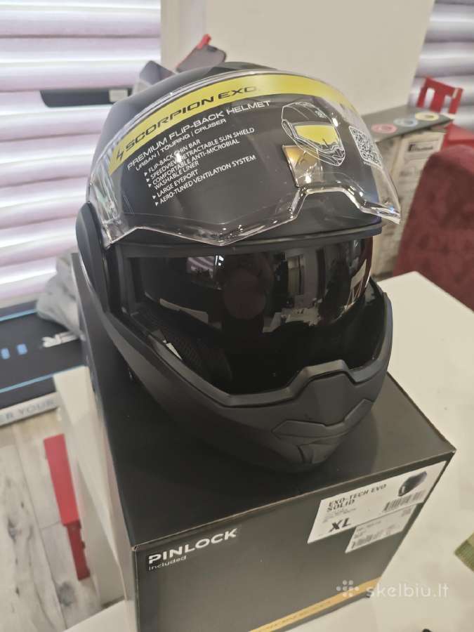 Scorpion Exo- Tech EVO Solid šalmas. - nuotraukos Nr. 3