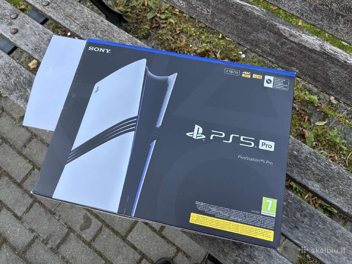 Ps5 Pro Konsolė ( Nauajs ) - nuotraukos Nr. 2