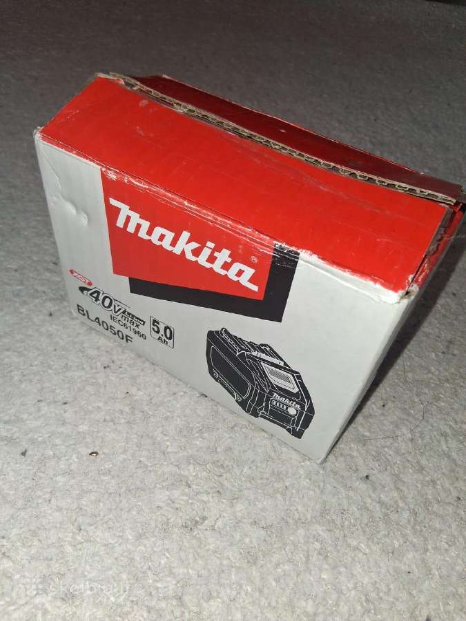 Makita 40 V 5ah baterija - nuotraukos Nr. 4