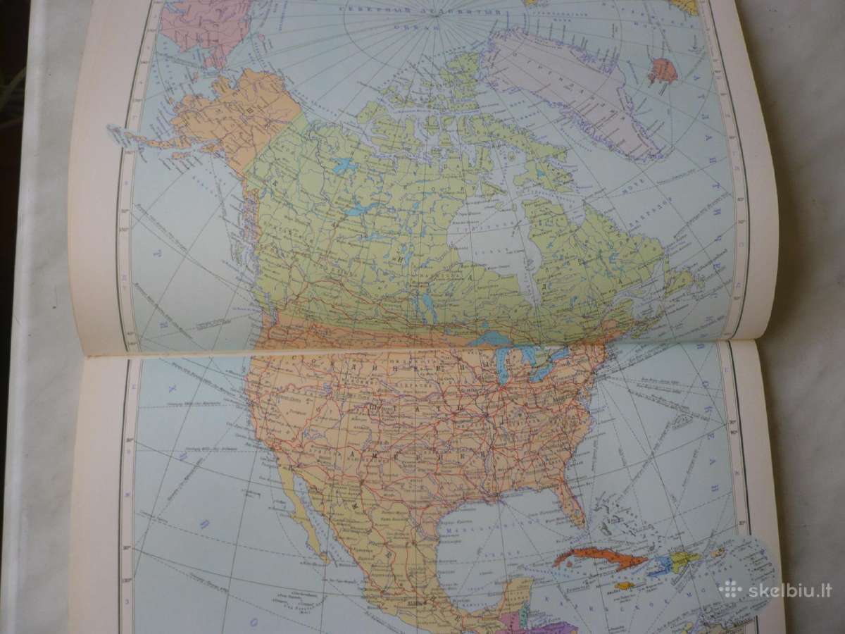 Žemėlapiai - Amerika - nuotraukos Nr. 2