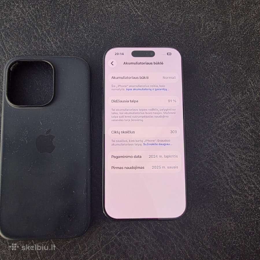 Parduodu Apple 16 Pro 256gb - nuotraukos Nr. 8