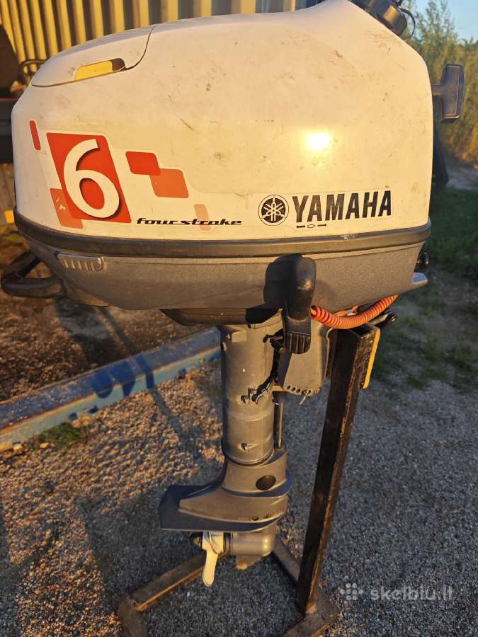 Pakabinamas Yamaha 6 Ag. variklis - nuotraukos Nr. 2