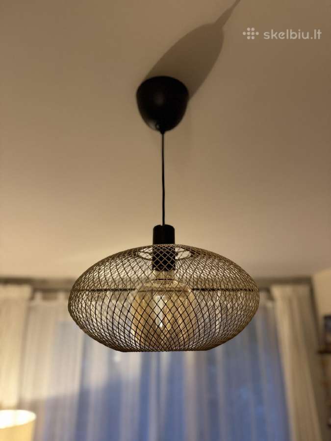 Ikea lubu sviestuvas Lufmassa su vintage lempute - nuotraukos Nr. 2