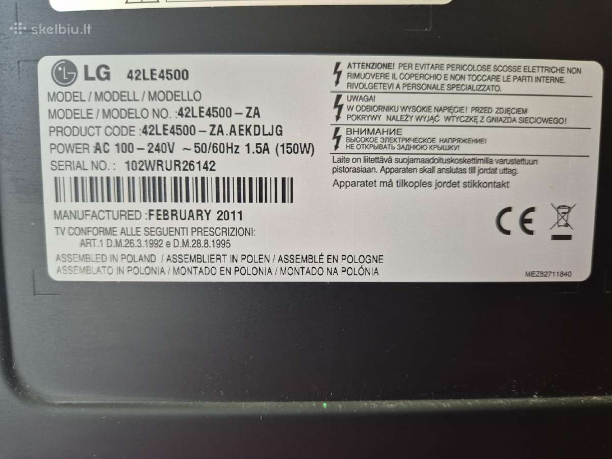 LG 107cm - nuotraukos Nr. 3