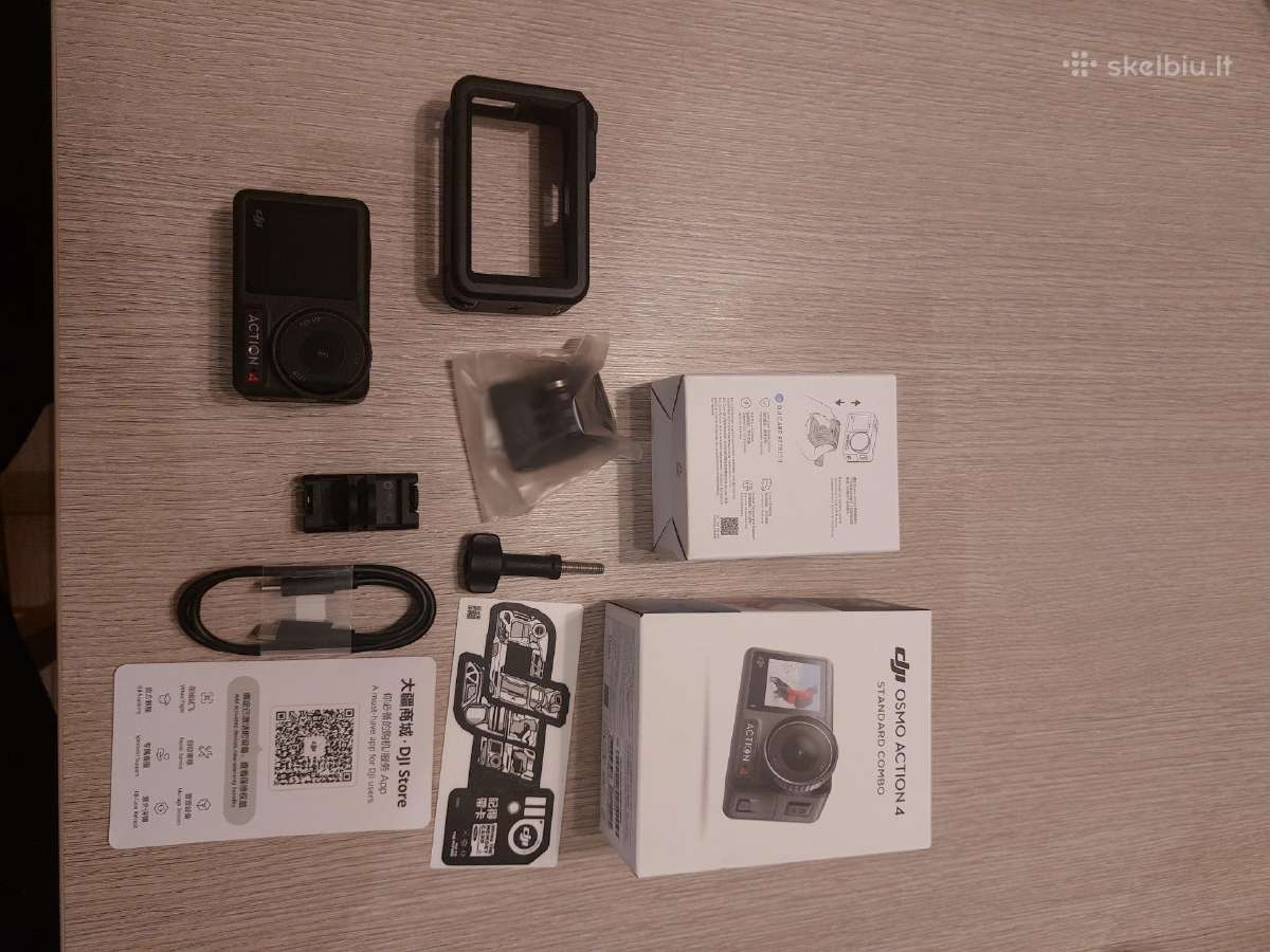 Dji Osmo Action 4 Standard veiksmo kamera - nuotraukos Nr. 14