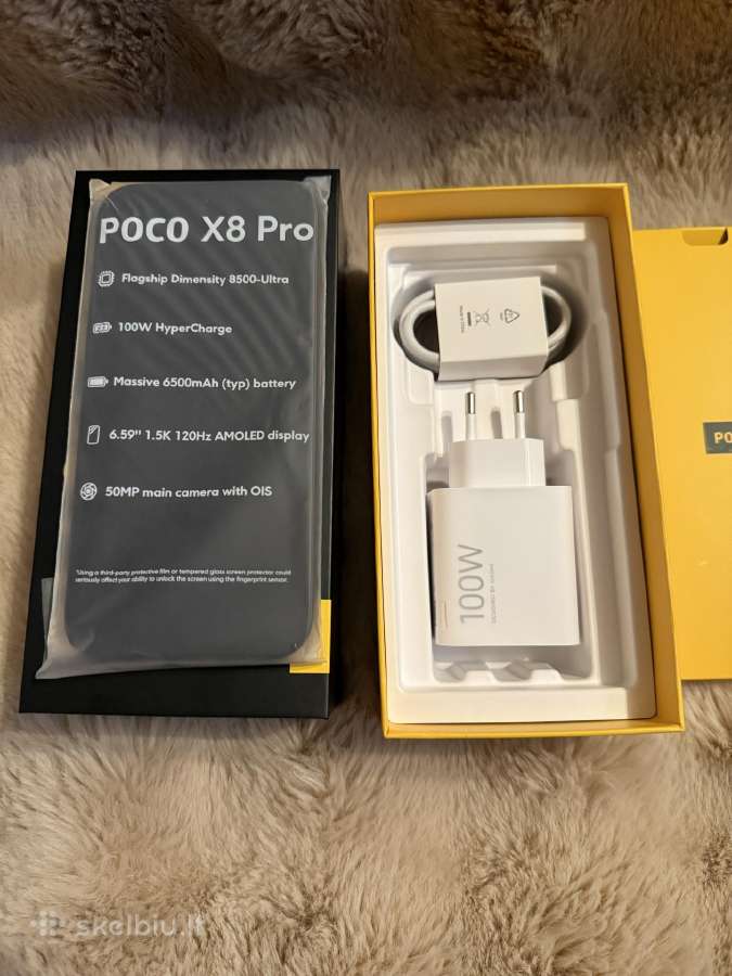 Xiaomi Poco X8 Pro (Naujas + Garantija ) - nuotraukos Nr. 7