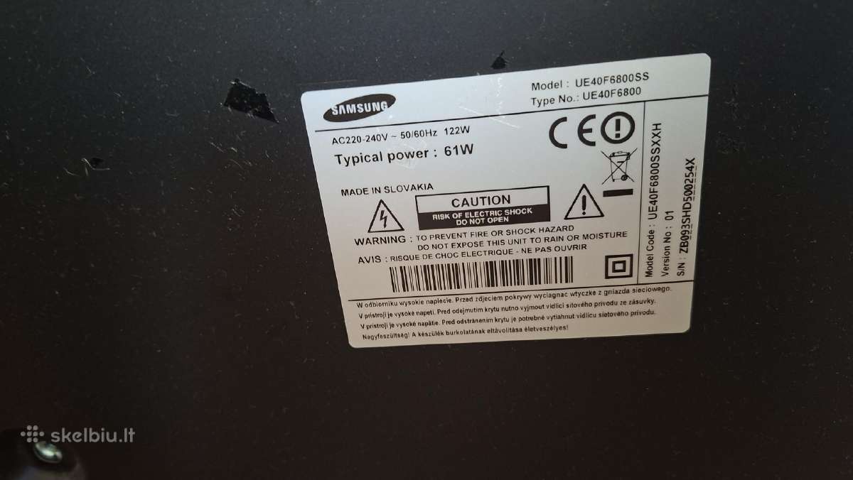 Samsung TV - nuotraukos Nr. 2