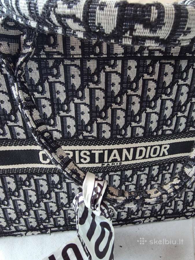 Aukstos kokybes Christian Dior tote bag krepsys - nuotraukos Nr. 3