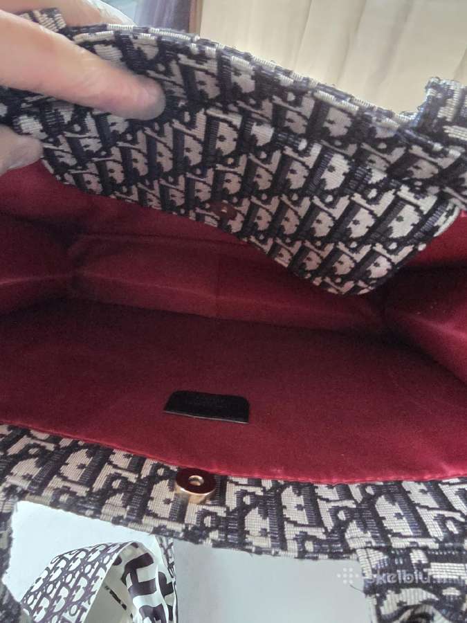 Aukstos kokybes Christian Dior tote bag krepsys - nuotraukos Nr. 7