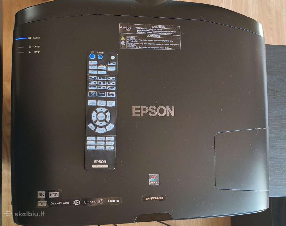 Projektorius Epson Eh-tw9400 - nuotraukos Nr. 4