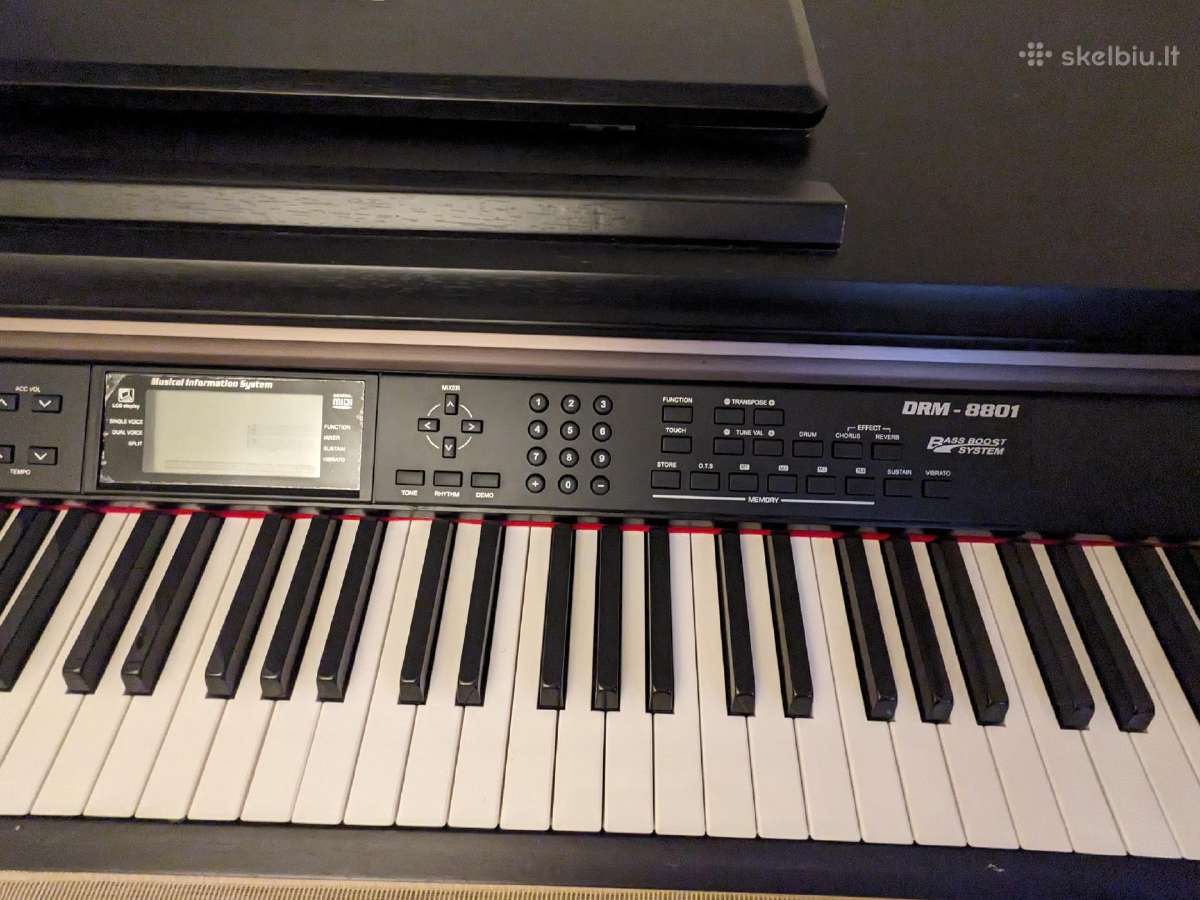 Pianinas skaitmeninis Dorimei Drm-8801 - nuotraukos Nr. 9