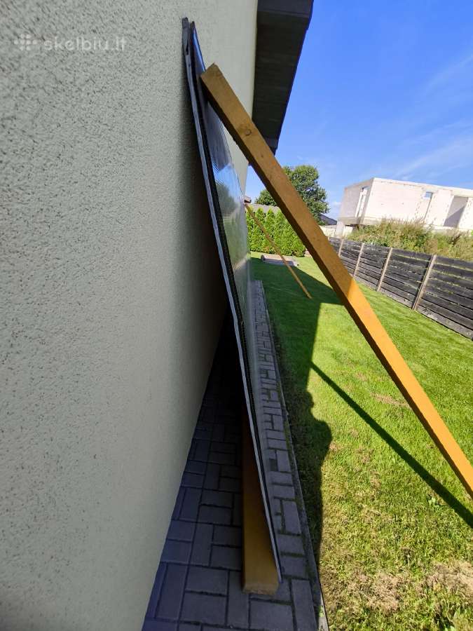 2 vnt bronzinio Polikarbonato 6.0x2.1m 10mm storio - nuotraukos Nr. 2