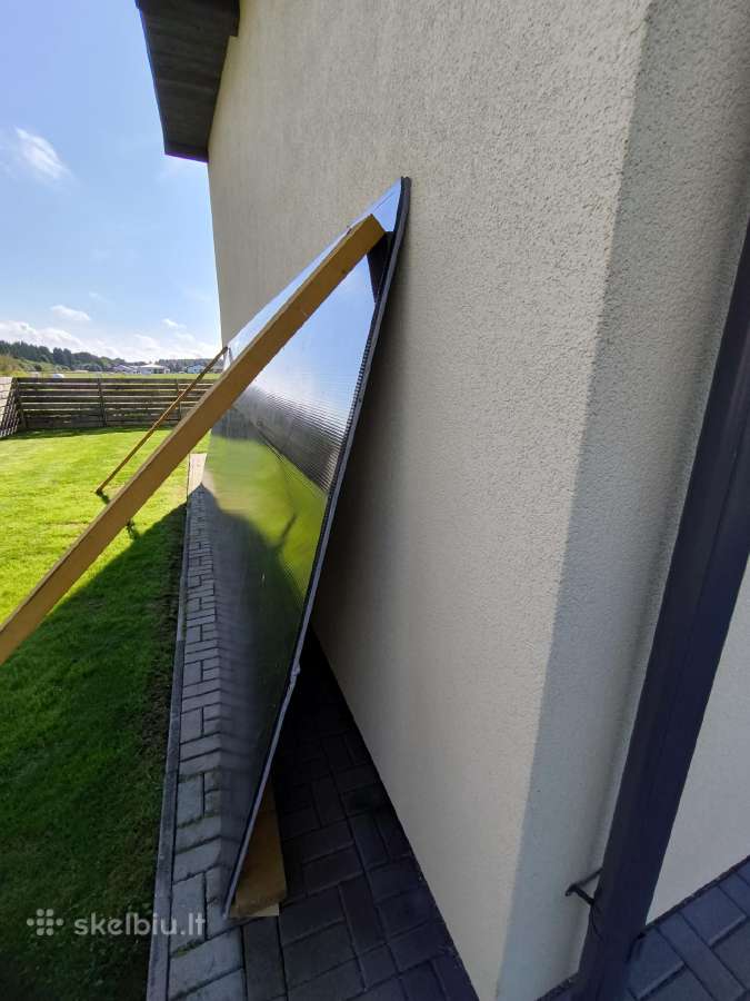 2 vnt bronzinio Polikarbonato 6.0x2.1m 10mm storio - nuotraukos Nr. 3