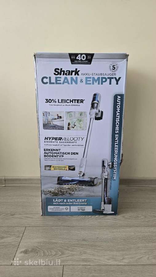 Shark Clean and Empty dulkių siurblys šluotą - nuotraukos Nr. 8