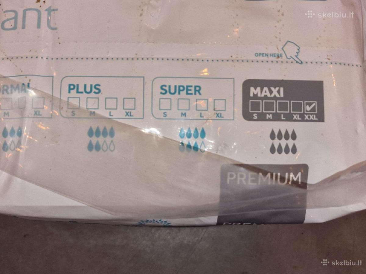 Seni Active Plus sauskelnės, M, XXL dydis - nuotraukos Nr. 12