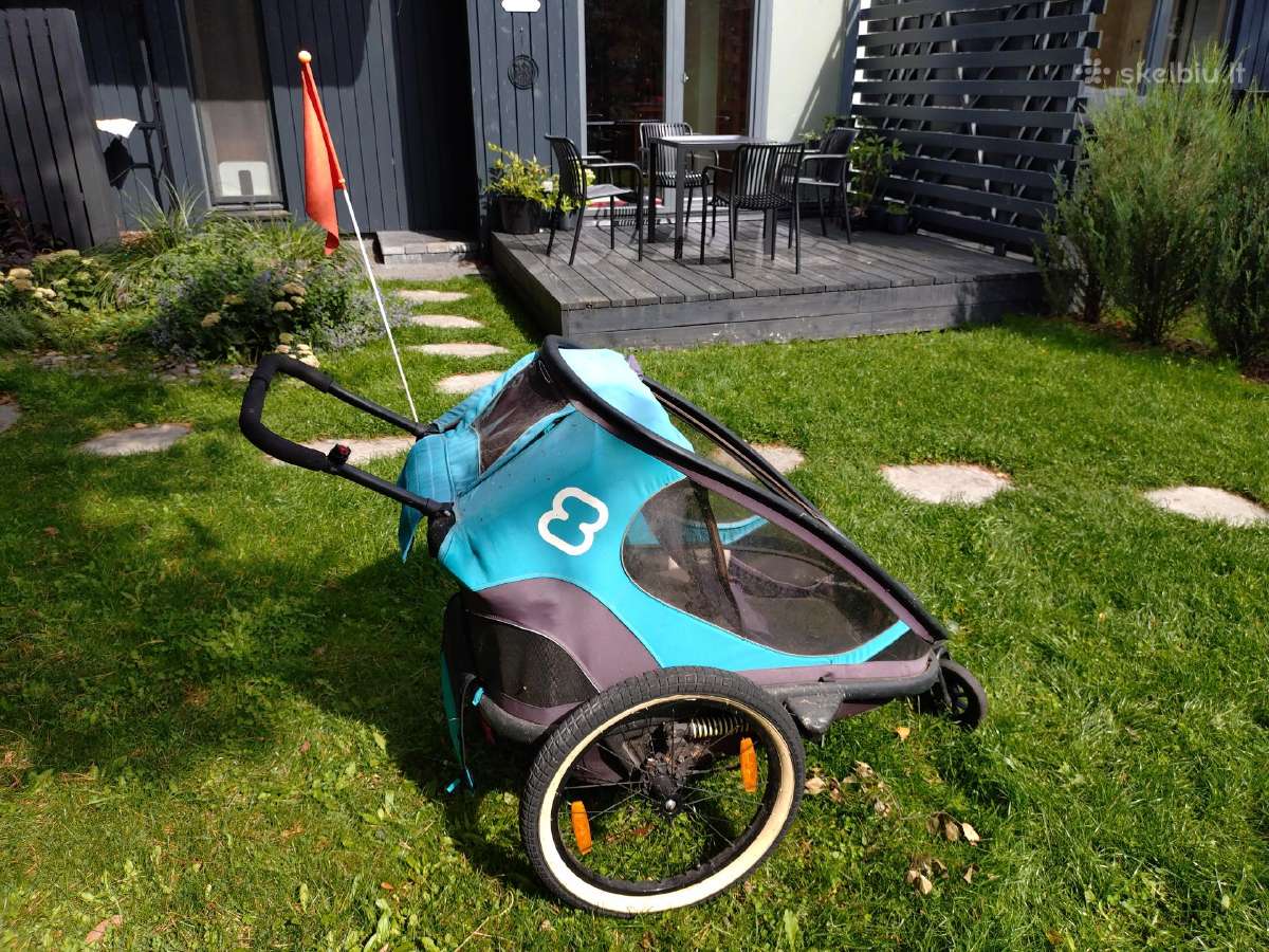 Hamax vaiku dviracio priekaba vezimas - nuotraukos Nr. 19