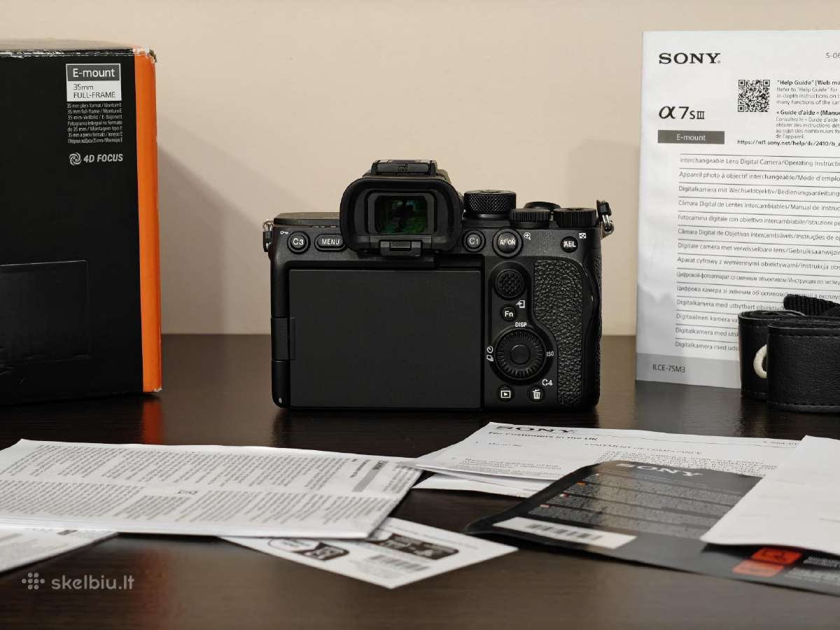 Sony A7s III - nuotraukos Nr. 3