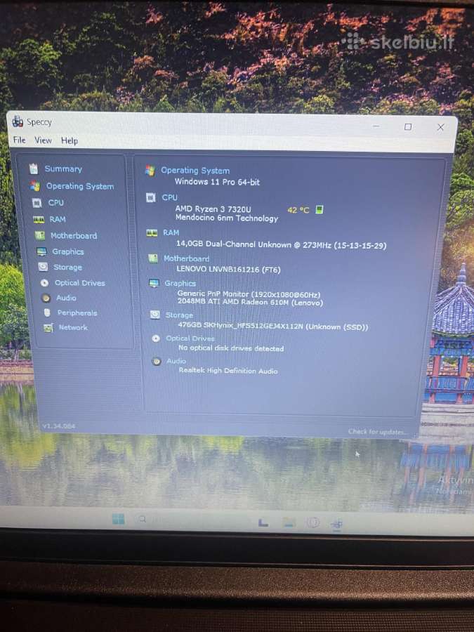 Lenovo V15 G4 Amn - nuotraukos Nr. 6