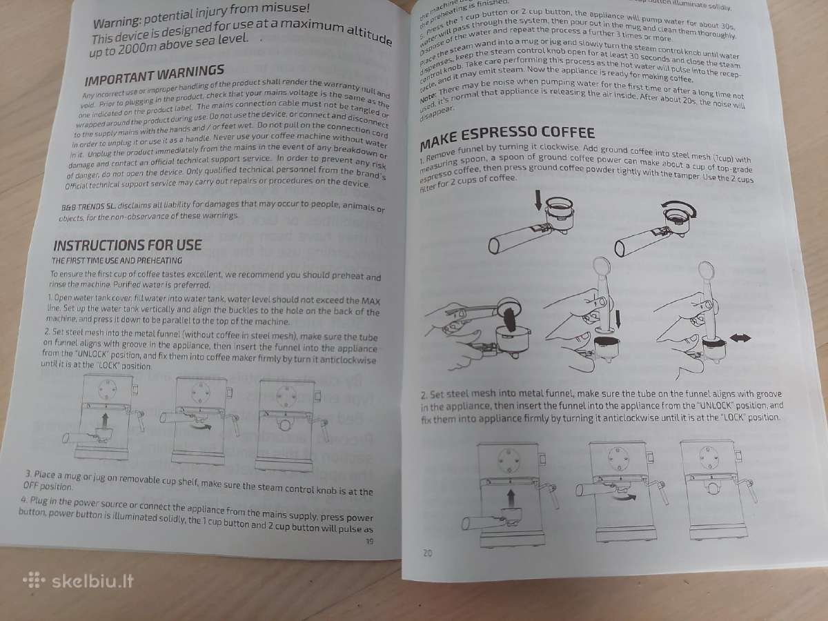 Kavos aparatas, gaminantis kelių rūšių kavas - nuotraukos Nr. 5