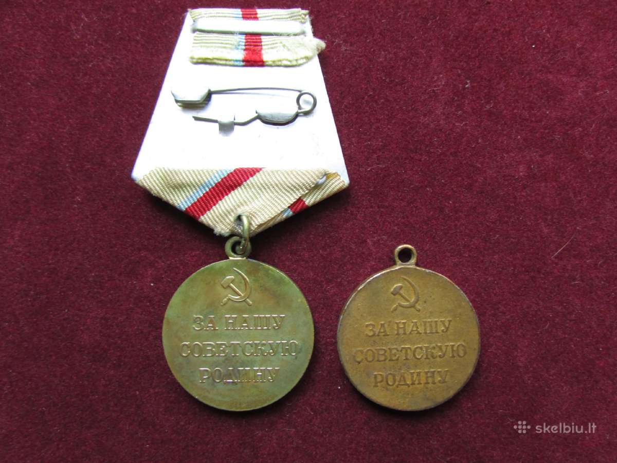 TSRS medaliai skirti Ww2 - nuotraukos Nr. 16