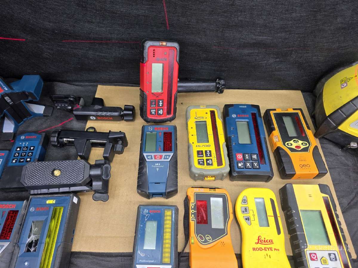 Bosch ir kiti lazeriniai matuokliai. lazeriai ir - nuotraukos Nr. 14