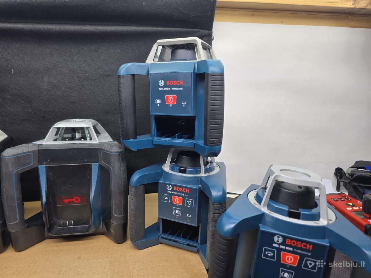 Bosch ir kiti lazeriniai matuokliai. lazeriai ir - nuotraukos Nr. 17